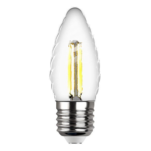 Светодиодная лампа REV E27 Филамент Свеча витая 5Вт 32426 3
